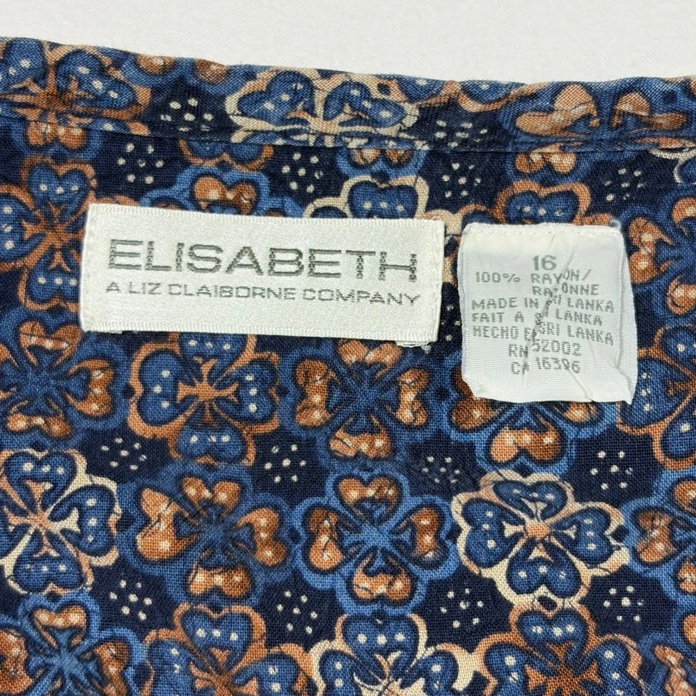 Vintage Elisabeth Pajama Set Floral Medallion Boho Grandmacore Cottage Women XL